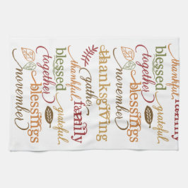 Kerstmaal Keuken / Handdoek