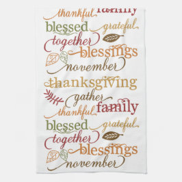Kerstmaal Keuken / Handdoek