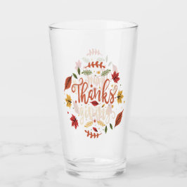 Kerstmaal met Thanksgiving Familie Feestdagen cade Glas