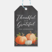 Kerstmaal- of Vriendendank-labels Cadeaulabel (Voorkant)