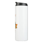 Kerstmaal Pompoen Waterfles | Herfst Design Thermosbeker (Geroteerd rechts)