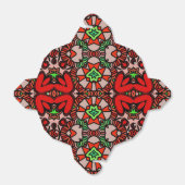 Kerstmaaltijd Bedankdoosjes (Uitgevouwen)