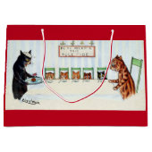 Kerstmaaltijd, Louis Wain Groot Cadeauzakje (Voorkant)