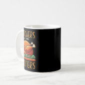 Kerstmaaltijd Restjes Zijn Voor Opgavers Grappige Koffiemok (Voorkant links)