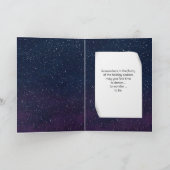 kerstmaan feestdagen kaart (Binnen)