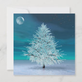 Kerstmaan Kaart (Achterkant)