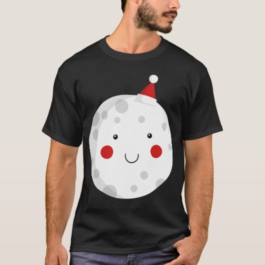 Kerstmaan vrienden t-shirt (Voorkant)