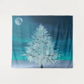 Kerstmaan Wandkleed (Voorkant (horizontaal))