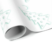 kerstmacabere boom cadeaupapier (Rol Hoek)