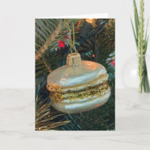 Kerstmacaron Kerstboom Ornament Kaart