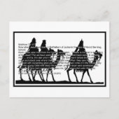 KerstMagi Feestdagenkaart (Voorkant)