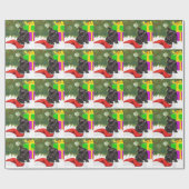 Kerstmagie Cadeaupapier (Vlak)
