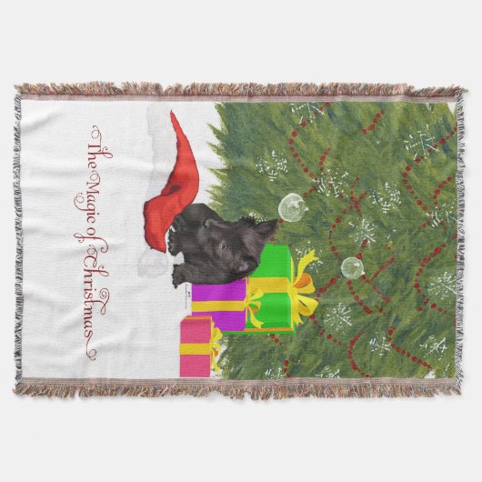 Kerstmagie Deken (Voorkant)