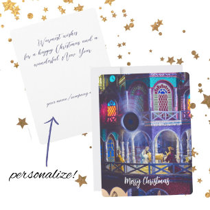 Kerstmagie Feestdagenkaart