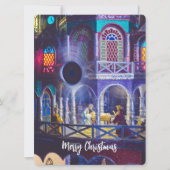 Kerstmagie Feestdagenkaart (Voorkant)