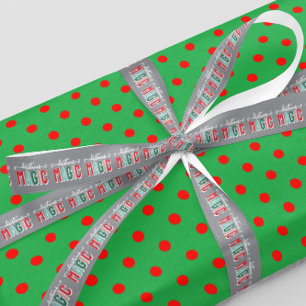 Kerstmagie Grosgrain Lint