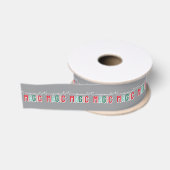 Kerstmagie Grosgrain Lint (Spoel)
