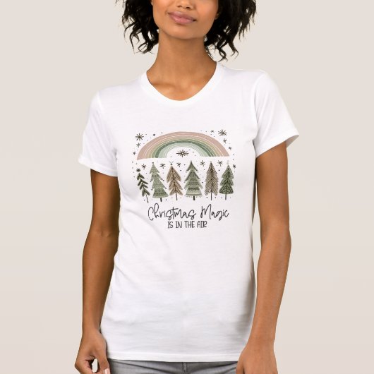 Kerstmagie is in de Lucht T-Shirt (Voorkant)