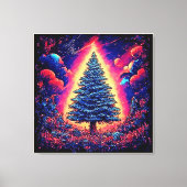 Kerstmagie Kunstprint Canvas Afdruk (Voorkant)