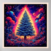 Kerstmagie Kunstprint Poster (Voorkant)