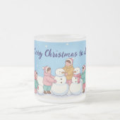 Kerstmagie Matglas Koffiemok (Center)