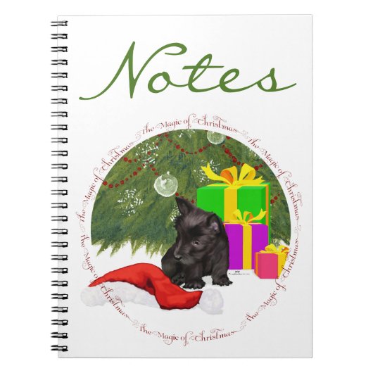 Kerstmagie Notitieboek (Voorkant)