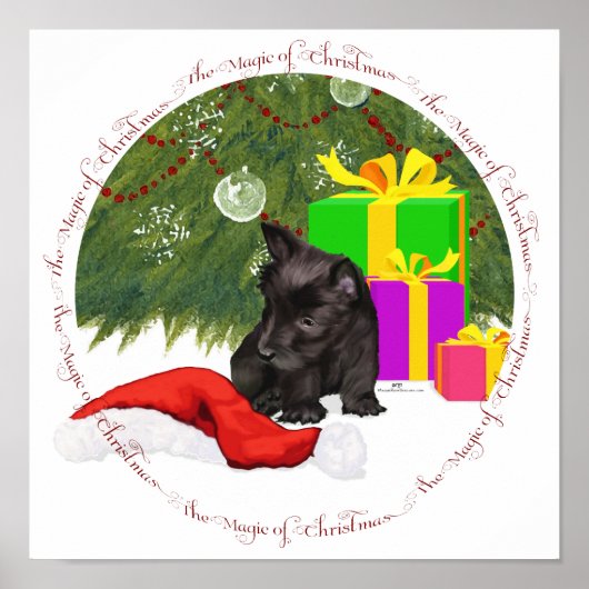 Kerstmagie Poster (Voorkant)