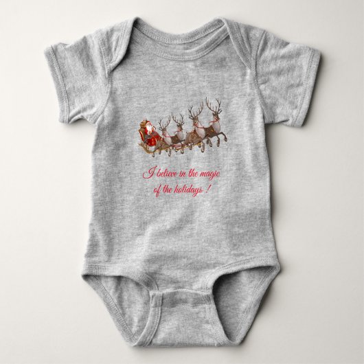 Kerstmagie Romper (Voorkant)