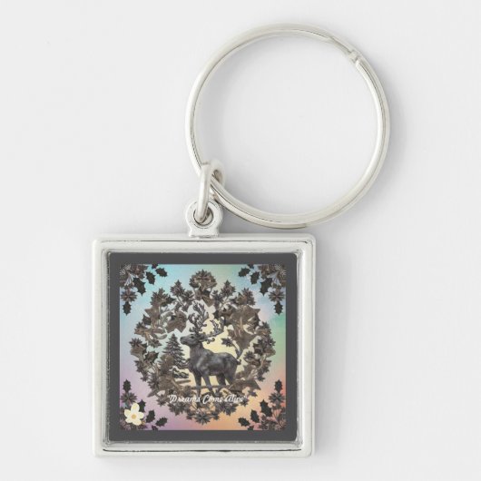 "Kerstmagie" Sleutelhanger (Voorkant)