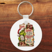 Kerstmagie Sleutelhanger (Voorkant)