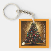 "Kerstmagie" Sleutelhanger (Voorkant)