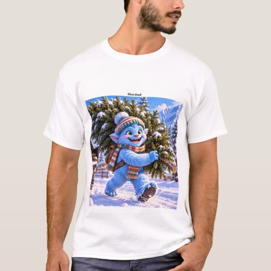 Kerstmagie T-shirt (Voorkant)