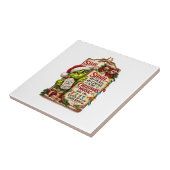 Kerstmagie Tegeltje (Zijkant)