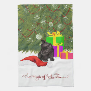 Kerstmagie Theedoek