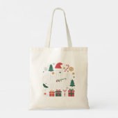 Kerstmagie Tote Bag (Achterkant)