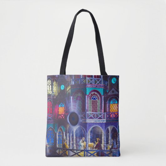 Kerstmagie Tote Bag (Voorkant)