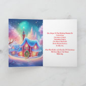 Kerstmagisch Feestdagen Kaart (Binnen)