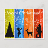 Kerstmagisch Feestdagenkaart (Voorkant)