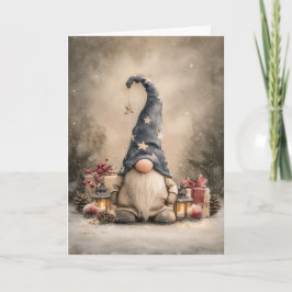 Kerstmagne Kabouter Feestdagen Kaart