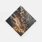 Kerstmagne Kerstmutsdoekjes Servet (Hoek)