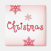 kerstmagneet magneet (Voorkant)