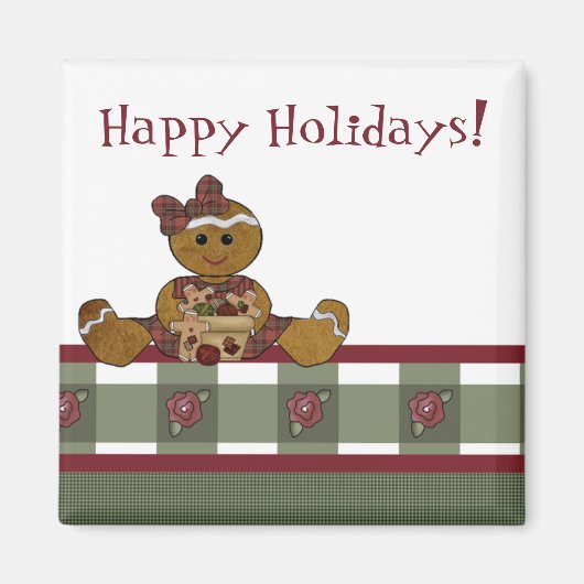 kerstmagneet magneet (Voorkant)