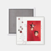 kerstmagneet magneet (Voorkant / Achterkant)