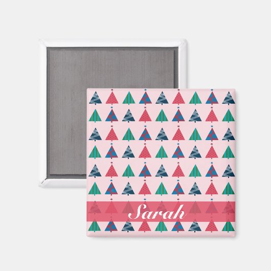 kerstmagneet magneet (Voorkant / Achterkant)