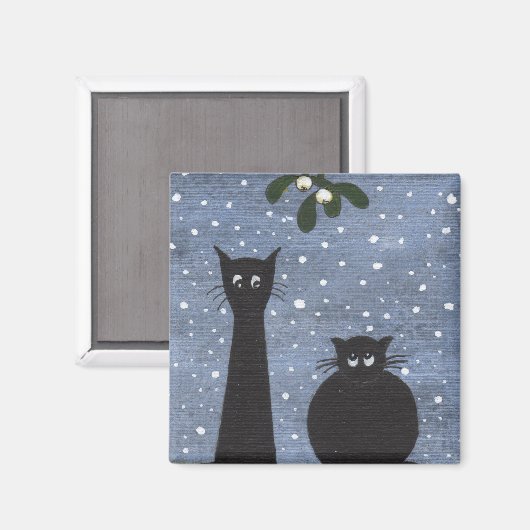 kerstmagneet magneet (Voorkant / Achterkant)