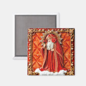 kerstmagneet magneet (Voorkant / Achterkant)