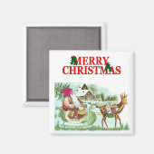  kerstmagneet magneet (Voorkant / Achterkant)