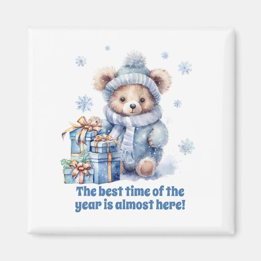 Kerstmagneet met interessant ontwerp magneet (Voorkant)
