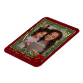 kerstmagneet (upload je foto) magneet (Linkerzijde)