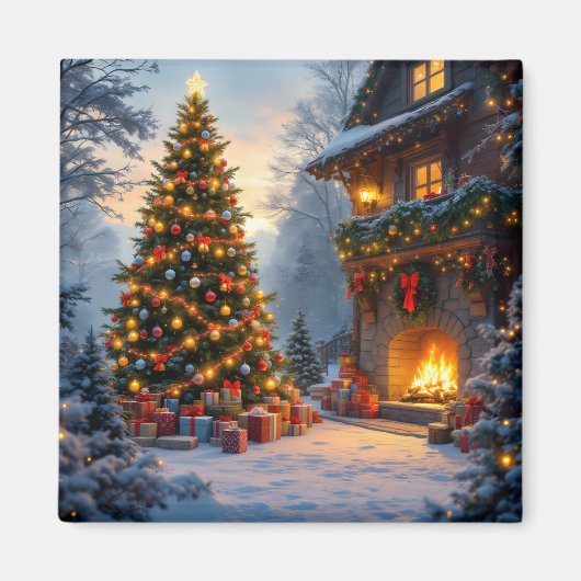 kerstmagneet voor buiten magneet (Voorkant)